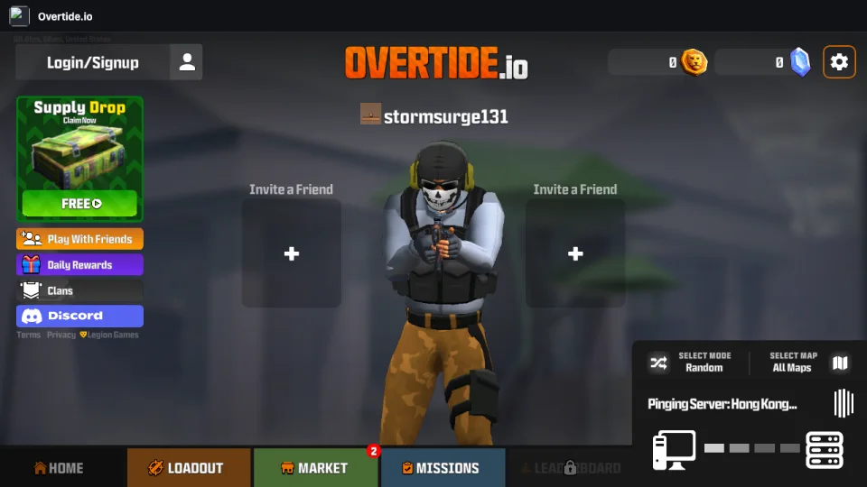 Overtide.io gameplay screenshot 1
