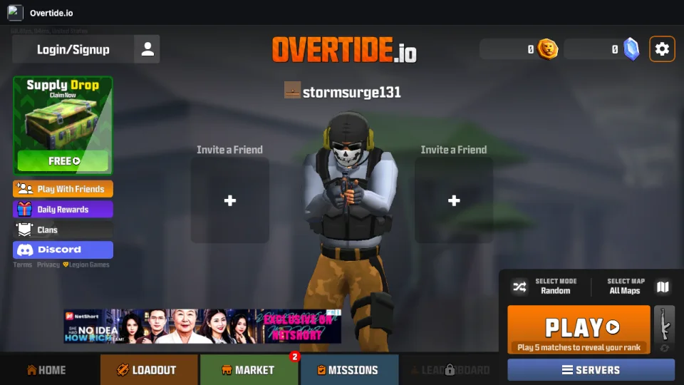 Overtide.io gameplay screenshot 2