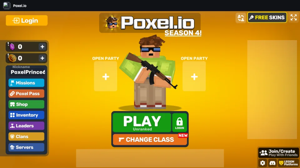 Poxel.io gameplay screenshot 1