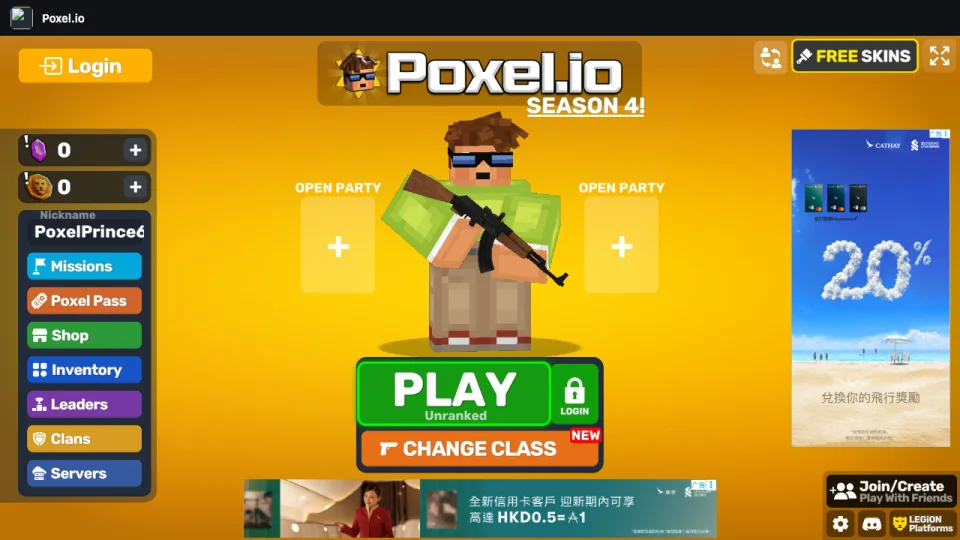 Poxel.io gameplay screenshot 3