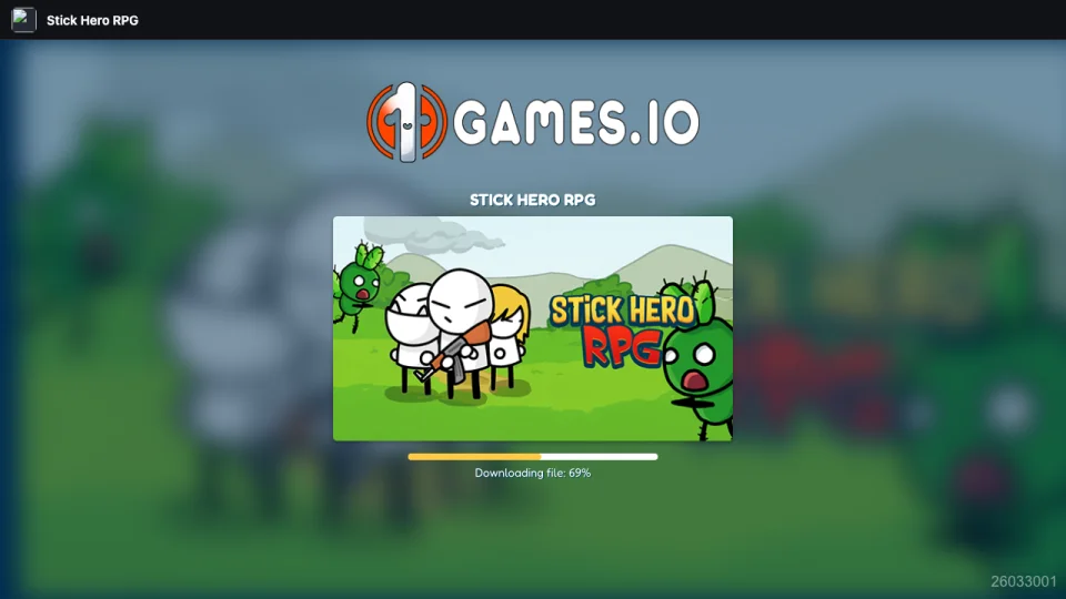 Stick Hero RPG gameplay screenshot 1